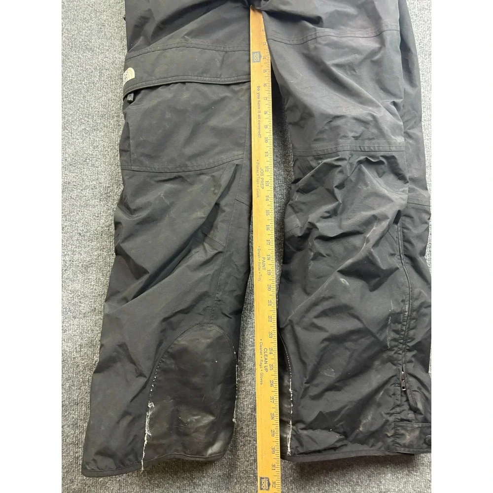 The North Face GORE-TEX Snow Pants Mens XL Black Ski Snowboard Bibs Pants